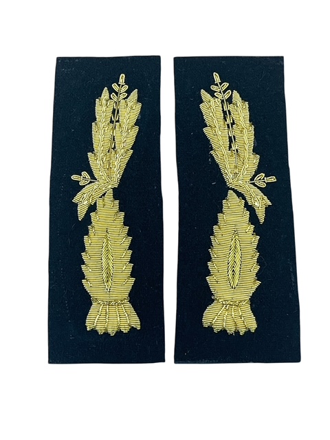 ALAMARI IN CANOTTIGLIA ORO PER DIVISA GRANDE UNIFORME