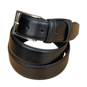 CINTURA IN PELLE NERA