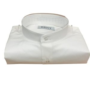 CAMICIA BIANCA DONNA COLLO COREANA