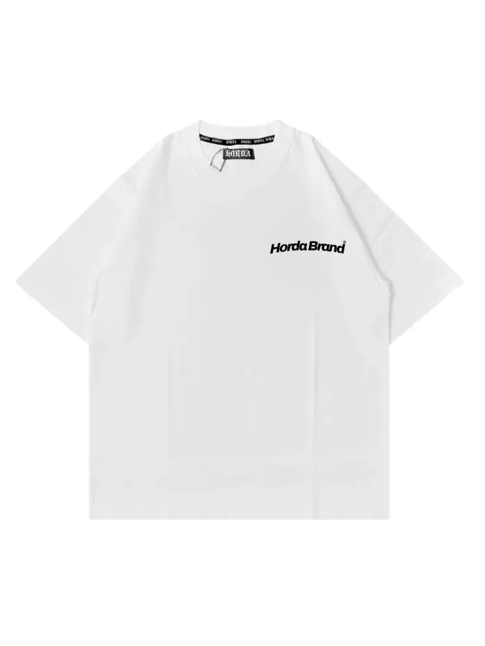 T-Shirt Bianca Boxy Fit 200g Made in Italy - immagine 2