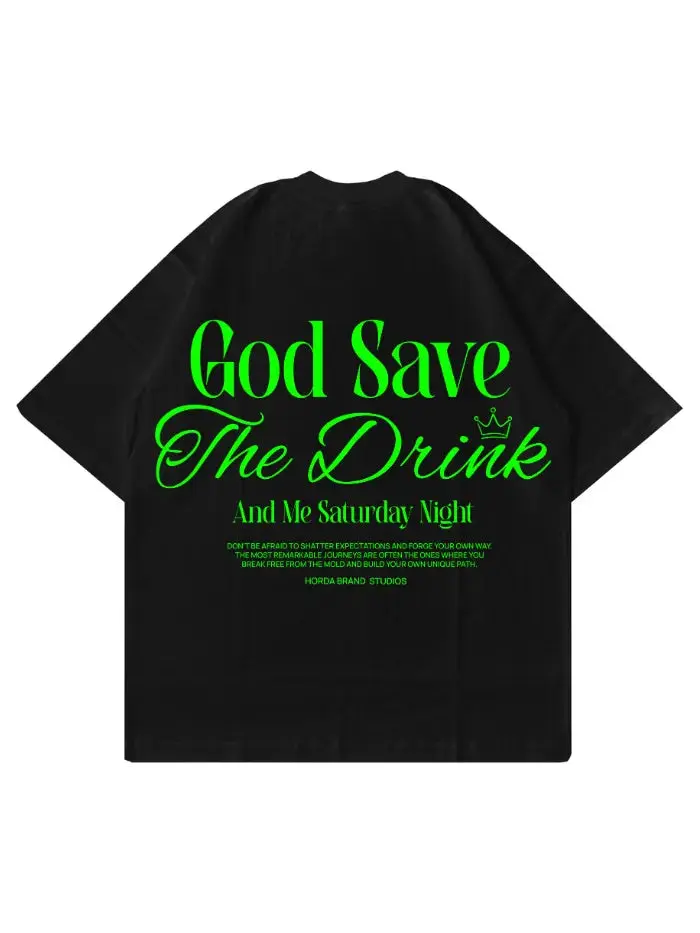 T-Shirt Nera 100% Cotone Made in Italy Save Me - immagine 2