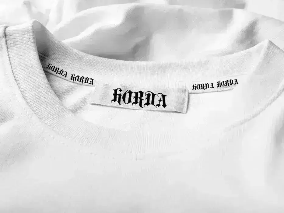 T-shirt Boxy Fit 100% Cotone Horda Brand Dobermann urban clothing - immagine 7