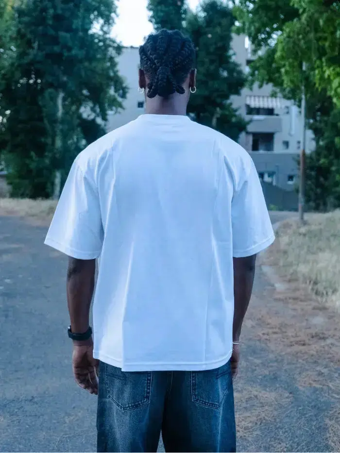 T-shirt Boxy Fit 100% Cotone Horda Brand Dobermann urban clothing - immagine 5