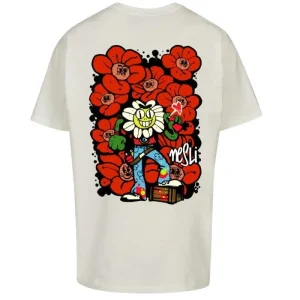 T-shirt Nesli 100% cotone Horda Brand x NESLI Bianca