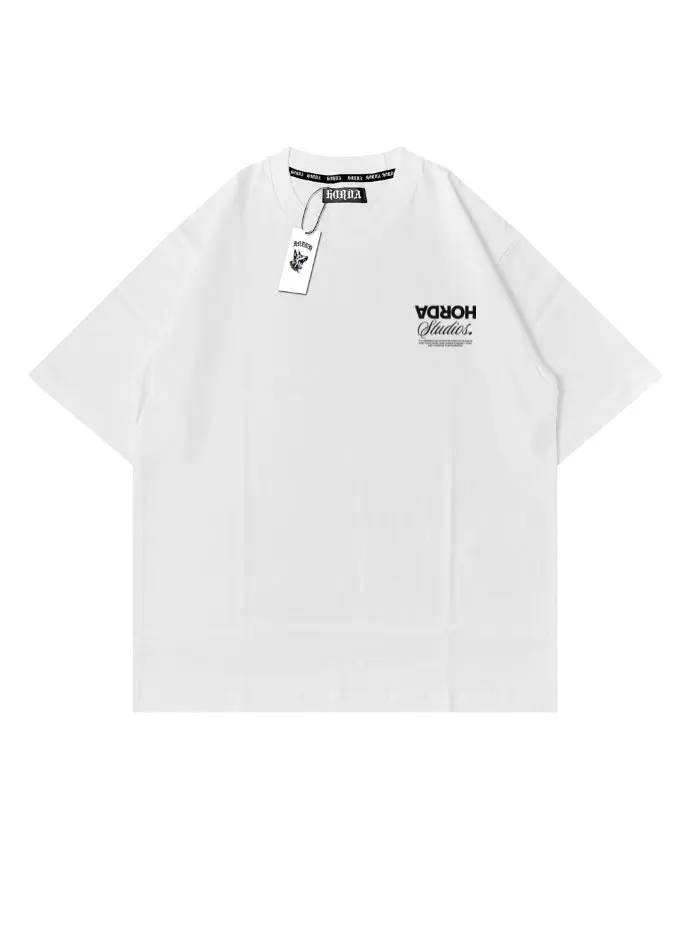 T-shirt "Reverse" 100% Cotone Vestibilità Oversize Made in Italy - immagine 3