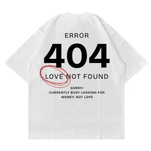 T-shirt "Vibes" Boxy Fit 100% Cotone Prodotta in Italia