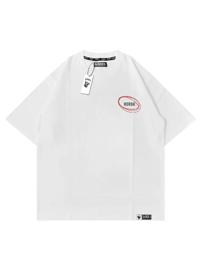 T-shirt "Vibes" Boxy Fit 100% Cotone Prodotta in Italia - immagine 3