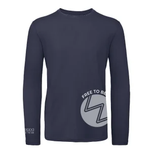 T-SHIRT UOMO MANICA LUNGA MONOCOLOR WEPPA NVB