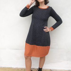 Abito Lara Balloon Arancio