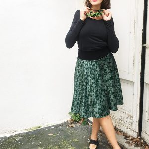 Gonna Ruota Smeraldo