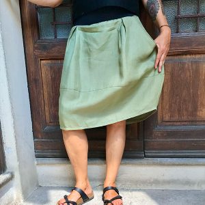 Gonna Balloon Verde Oliva