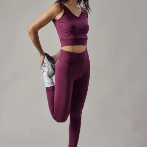 Set Active Leggings a Vita Alta + Top Sportivo
