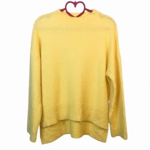 Maglione svasato giallo!