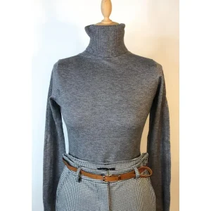 Maglione basic dolcevita 55% viscosa!