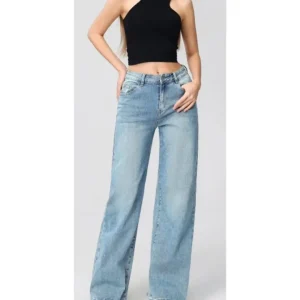 Jeans Wide Leg lavaggio chiaro!