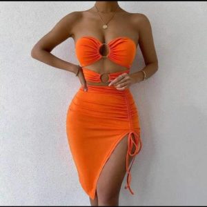 vestito anneaux elegance